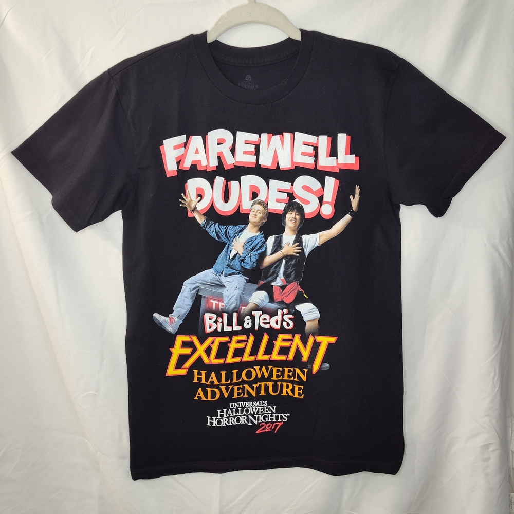 Bill & Ted's Farewell Tour Universal Halloween Horror Nights 2017 Shirt Small